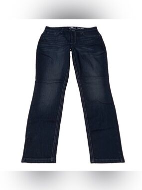 Lee Riders Mid Rise Skinny Stretch Dark Blue Jeans Women’s Size 14M